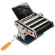 thumbnail image 2 of Máquina para hacer pasta, máquina para hacer fideos con 3 cuchillas, máquina para prensar fideos, diseño a prueba de futuro, 2 of 8