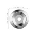 thumbnail image 2 of TEHAUX 50PCS Bell Jingle Rings Silver Cymbal Accessory For Live Performance, 2 of 8