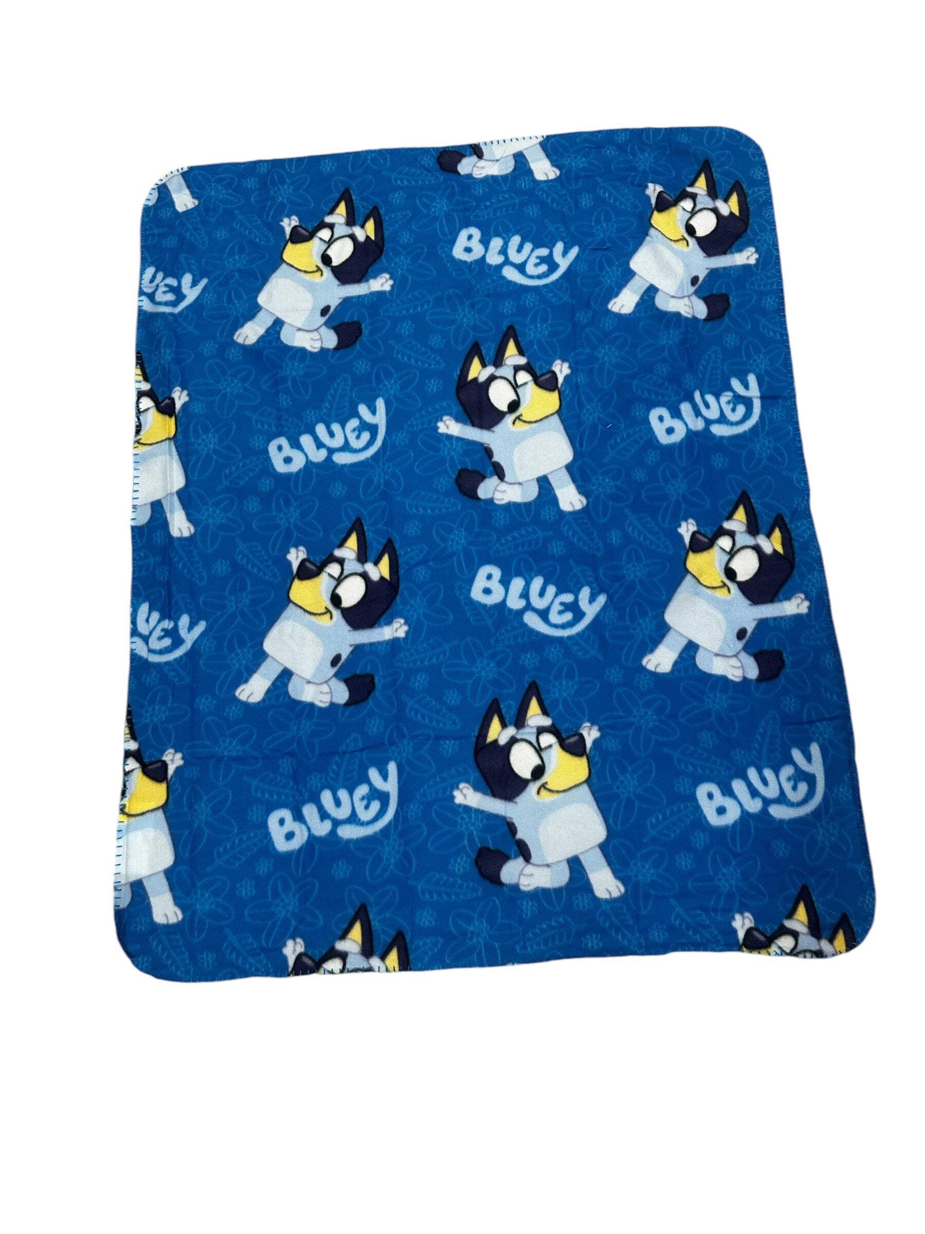 Bluey Hugger Fleece Throw Blanket & Body Pillow – 40" x 50" Super Soft Plush Kids Blanket with Built-In Hug Pillow, Cozy Lightweight Warm Throw for Bed, Sofa & Travel