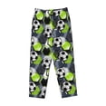 thumbnail image 4 of Balery Football print Women's Pajama Pants,Ultra Lightweight Pjs,Lounge Pant-Small, 4 of 9