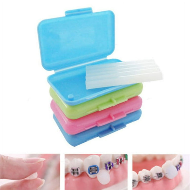 Brace Gard Silicone Dental Wax Bulk Box of 80