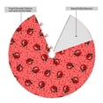 thumbnail image 2 of Sikiie Ladybugs On Red Polka Dot 30-48 inches {designName} Print Christmas Tree Skirt Snowman Xmas Tree Skirt with Edge Christmas Decorations for Holiday Party-48", 2 of 7