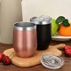 thumbnail image 3 of Insulated Stainless Steel Wine Tumblers with Lids - Reusable & Durable 2-Pack Set, 3 of 5