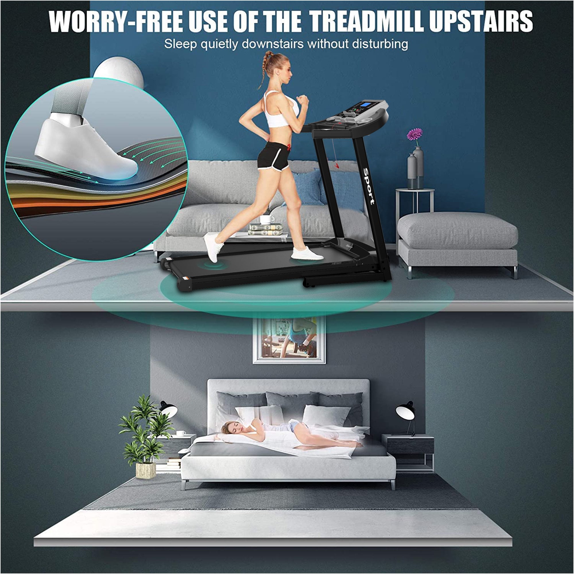 Treadmill for upstairs apartment new arrivals
