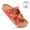 Red, variant on Women's Celestis Soft Footbed Strappy Slide Sandals