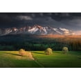 thumbnail image 2 of Nienartowicz, Karol 14x11 Gold Ornate Wood Framed with Double Matting Museum Art Print Titled - After Storm, 2 of 4