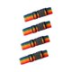 thumbnail image 1 of 4x Corturas de equipaje Cinturas de viaje conector para bolsa de equipaje Sostiene la maleta juntas Corturas de fijación de fijación Cinturas de embal Arcoíris, 1 of 9
