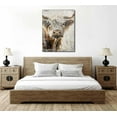thumbnail image 2 of WFSposter Vintage Highland Cattle Canvas Wall Art Countryside Scottish Cow Painting Picture Wall Decor Farmhouse Poster Print Artwork for Living Room Bedroom Bathroom Home Decoration, 2 of 6