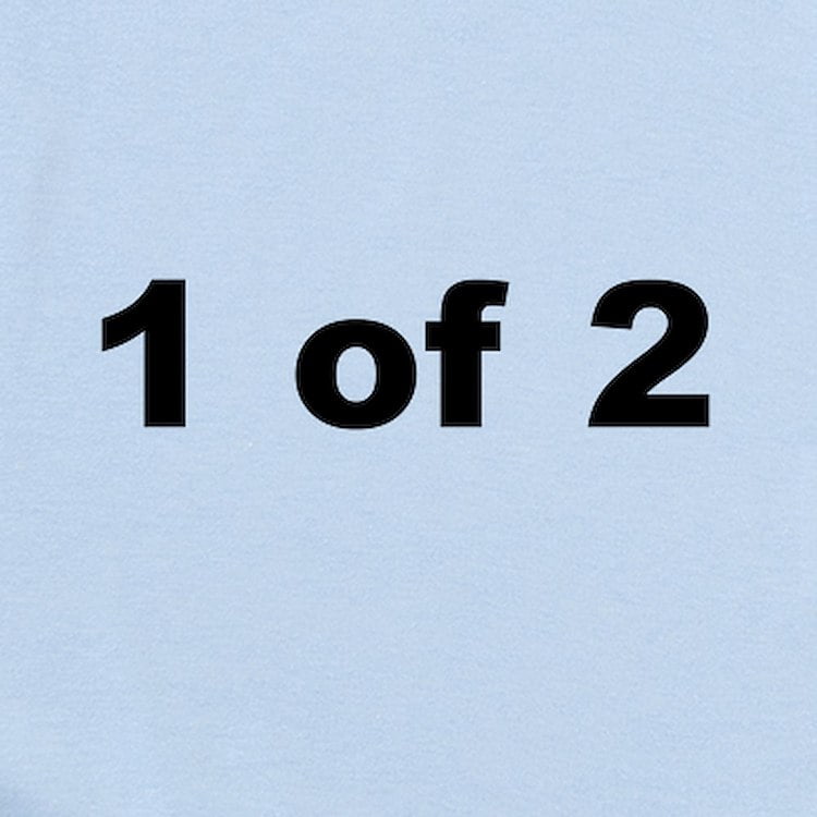 CafePress - 1 Of 2 Infant Bodysuit/Onesie - Baby Light Bodysuit, Size Newborn - 24 Months