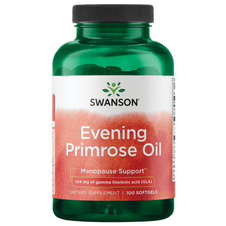 Swanson Evening Primrose Oil 1.3 G 100 Softgels