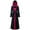 03-Hot Pink, variant on Vintage Witch Dress for Women Embroidered Renaissance Dresses Gothic Hooded Vampire Gown Dress Plus Size Long Peasant Dress