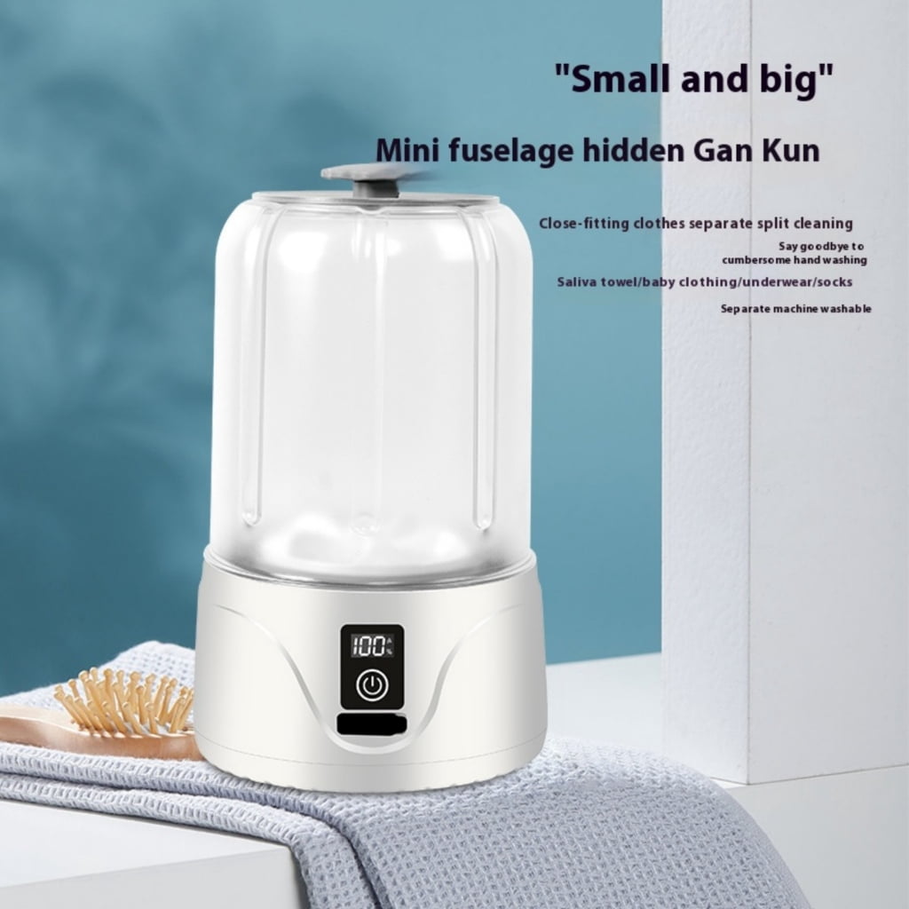 Portable Cordless Mini Washing Machine For Underwear Socks Baby Clothes Travel