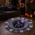thumbnail image 4 of Forestwhale 3D Halloween Trap Rug 23.6" Novelty Skeleton Optical Illusion Mat Non- Funny Floor Doormat for Home Party Halloween Decor, 4 of 6