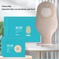 thumbnail image 3 of Ostomy Bag, Colostomy Drainable Pouch 10Pcs Leak Proof  For Home Hospital, 3 of 8