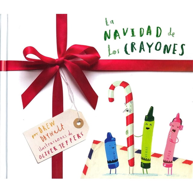Libro La Navidad De Los Crayones Tapa Dura, Autor Oliver Jeffers, Editorial Fondo De Cultura Economica
