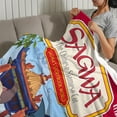 thumbnail image 3 of Sagwa la Gata Siamesa China anti-pilling, suave, ligera, esponjosa y acogedora de lujo para hogar y cocina – Perfecta para niños y adultos,100X130cm, 3 of 6