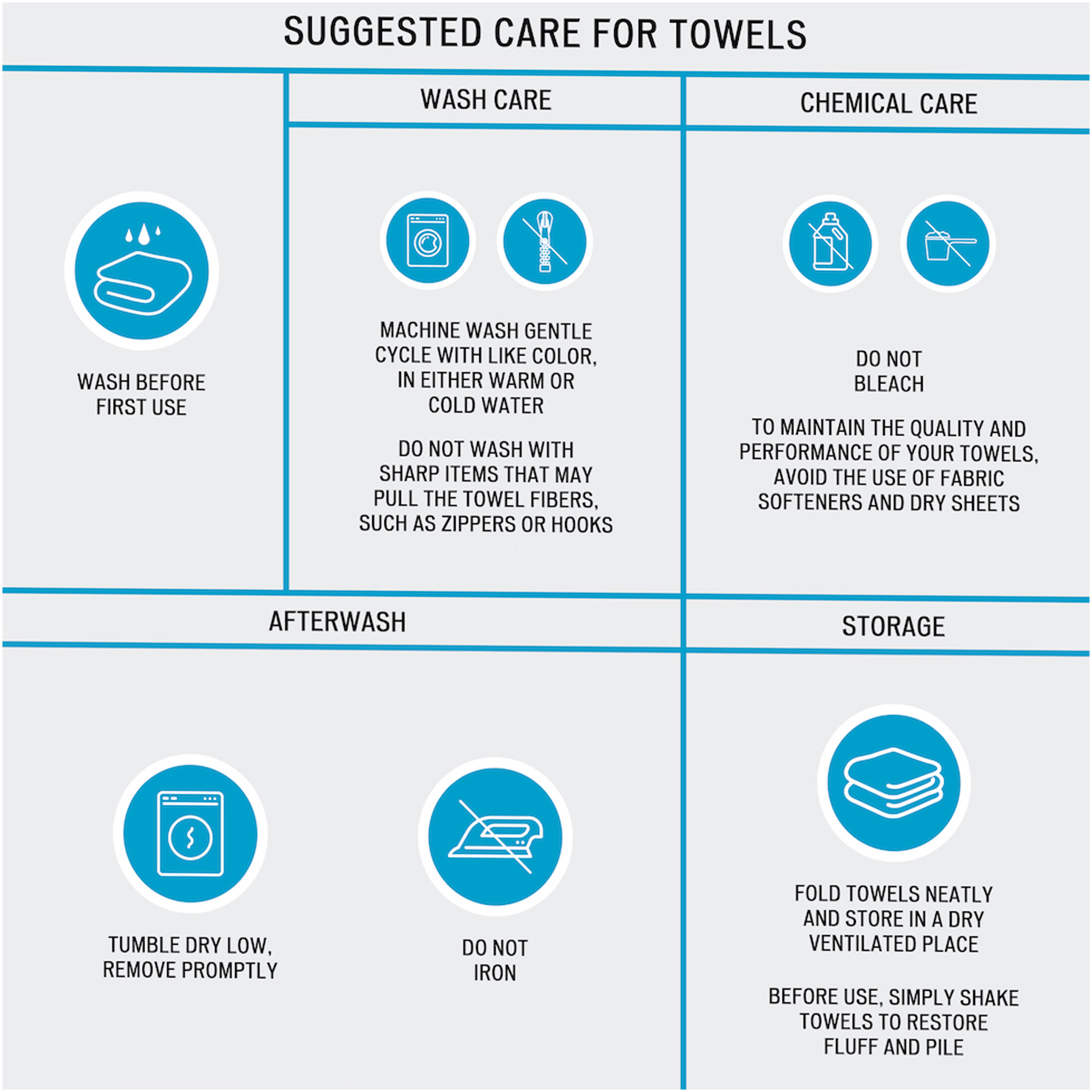 JERFIT Premium 6-Piece Turkish Cotton Bath Towel Set, Soft & Absorbent, Yellow