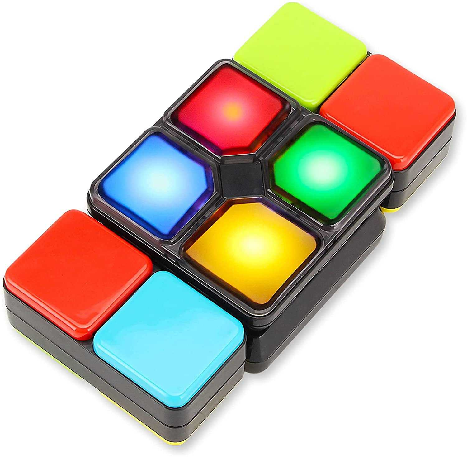 Puzzle Toy LED Magic Flip Slide CubeMusic Multiplayer Electronic Game Kids Gift 