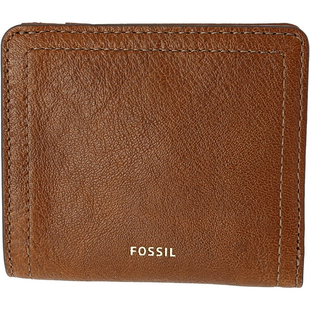 Fossil - Fossil Women's Small Logan Rfid Bifold Wallet - Brown ...