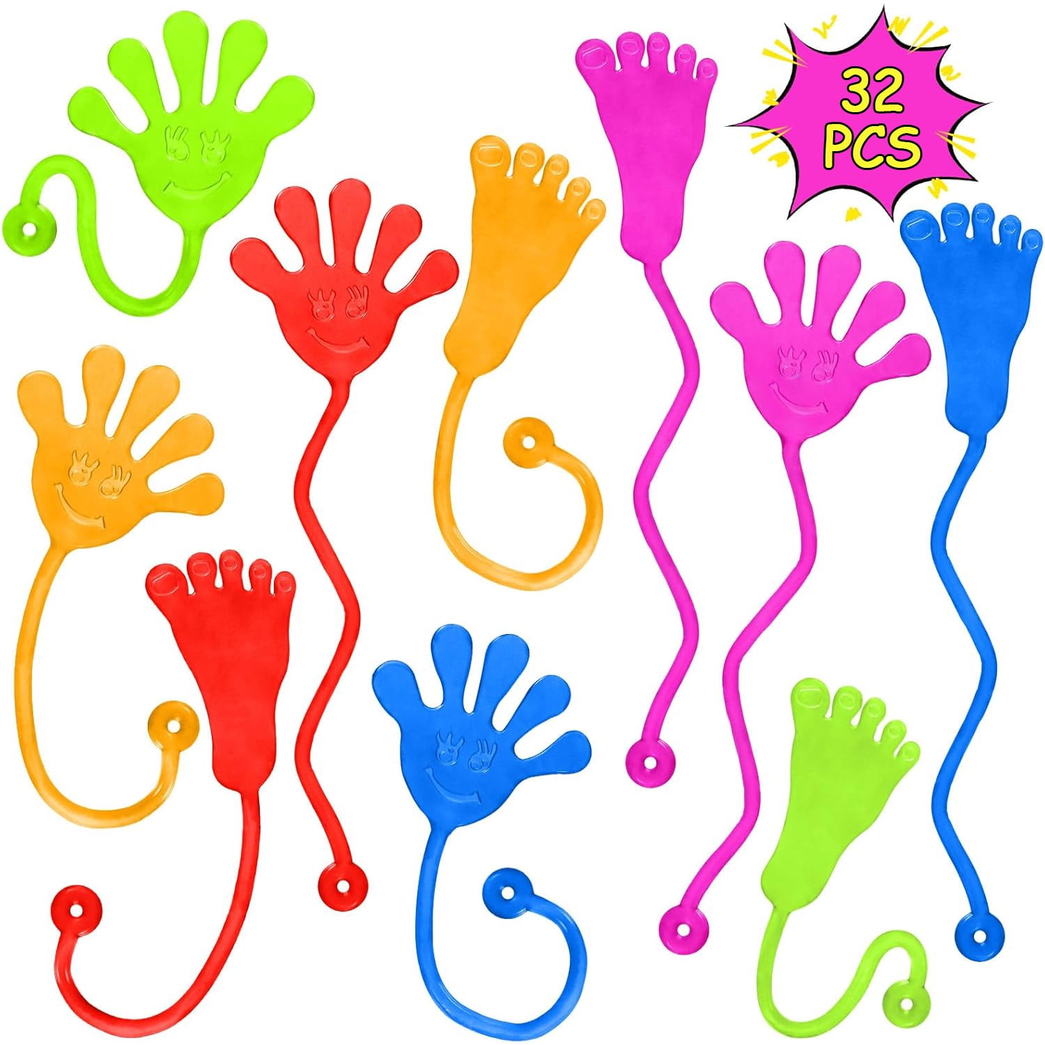 Mini Hände Tiny Hands Set – 8 Fingerpuppen Aus Gummi, Mit Lustigen Gesten, Für Katzen, Hunde & Scherze, Interaktionsspielzeug