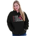 thumbnail image 3 of Breast Cancer Have Hope Pink Ribbon Women Plus Size Graphic Pullover Hoodie Brisco Brands 3X, 3 of 4
