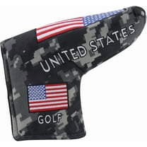 USA Golf Green Camouflage Blade Putter Head Cover for Taylormade Odyssey