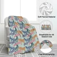 thumbnail image 2 of Kainsy Zebra Blanket for Kids, Comfy Plush Flannel Fleece Throw Blanket Lightweight Warm Throw Zebra Blanket, Soft Fluffy Fuzzy Blanket for Boys and Girls Birthday Gifts, Travel Beach- Inches(60"x80"), 2 of 7