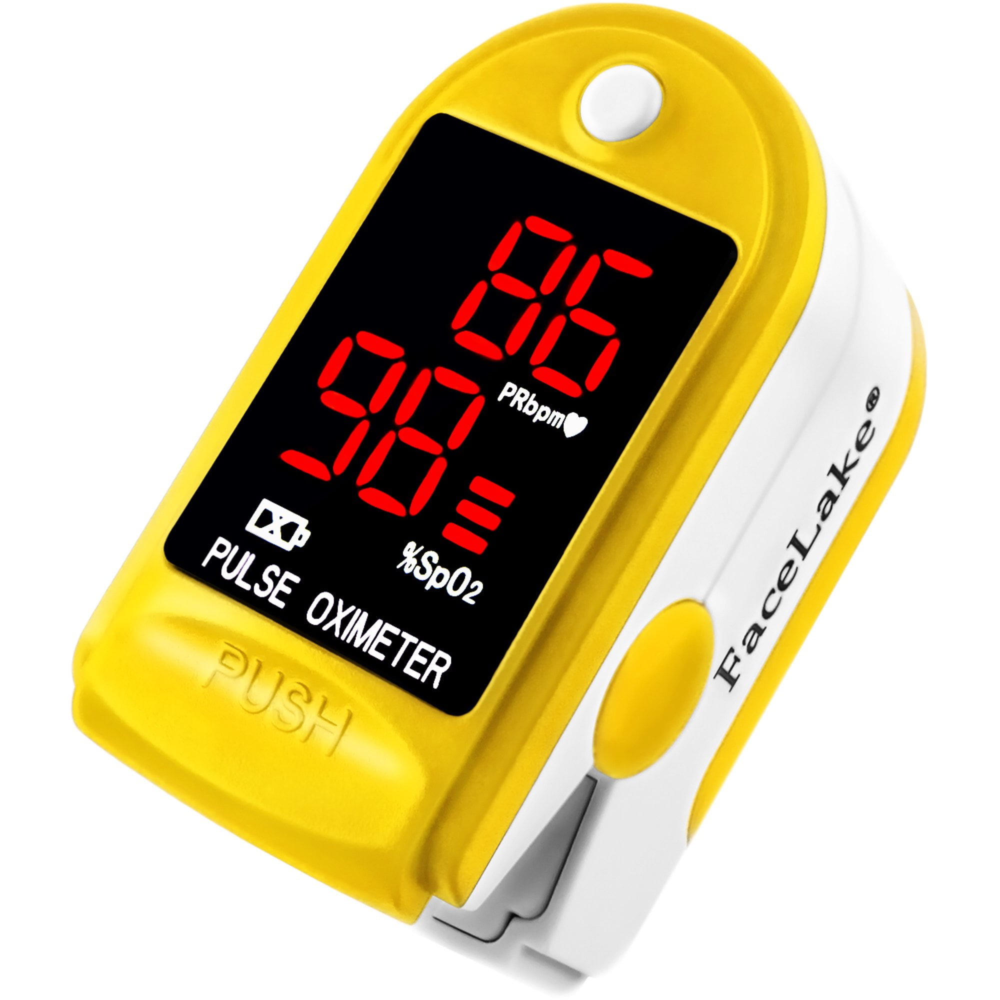 FaceLake FL-400 Fingertip Pulse Oximeter Yellow