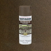 Autumn Brown, Rust-Oleum Stops Rust Multi-Color Textured Spray Paint-223523, 12 oz