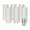 White, variant on Stonebriar LED Pillar Candles — Remote & Timer, Real Wax Flameless Candles for Home Décor, Weddings & Events, Pack of 6, Ivory, 3" x 3"