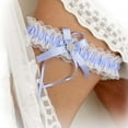 thumbnail image 1 of Elegant Wedding Garter for Bride with Lace Rhinestones - Bridal Accessory for, 1 of 3