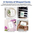 thumbnail image 4 of Avery  Scalloped Edge Postcards, 3 .5" x 5", Matte White, 40 Total, 4 of 6