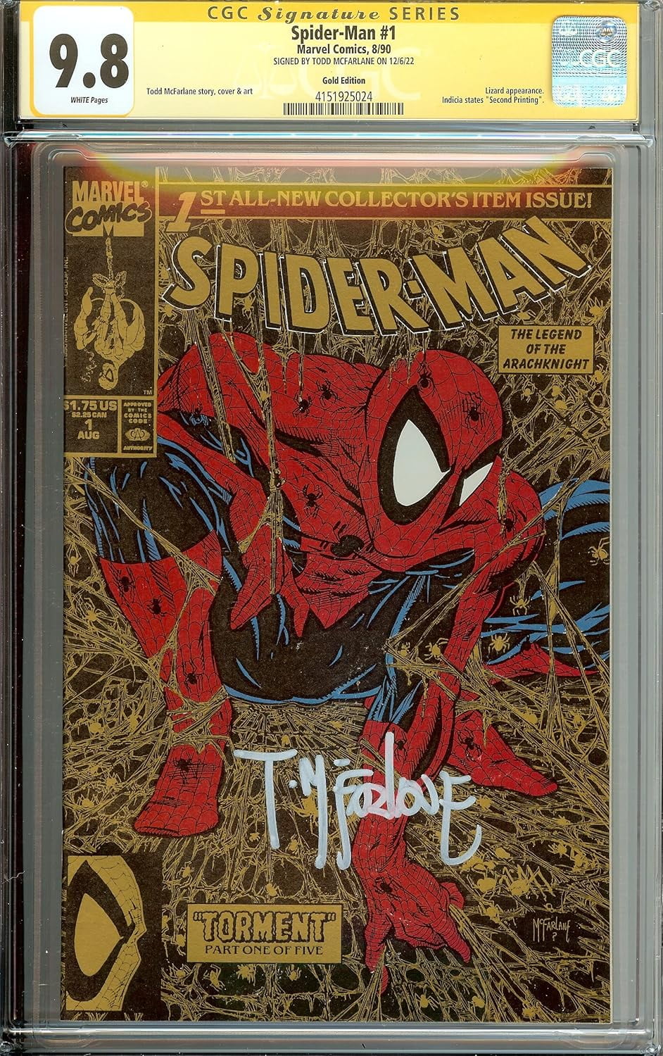 💥 Amazing Spider-Man #1 💥 Signed  CGC 9.8 Gold Edition