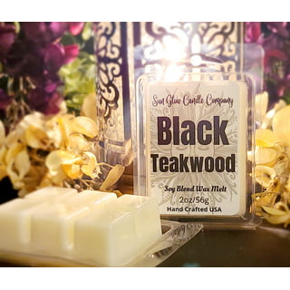 2 Pack - Teakwood Mahogany Scented Soy Wax Melts by Just Makes Scents