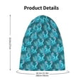 thumbnail image 4 of Honeii Seahorse Print Kids Knit Beanie Watch Hat ,Knit Cap for Boys and Girls, 4 of 7