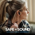 thumbnail image 6 of Decibullz Safe + Sound Wireless Bluetooth Headphones & Custom Molded Earplugs, Comfortable Hearing Protection for Shooting, Hunting, Travel, Work, & Concerts (Black), 6 of 9