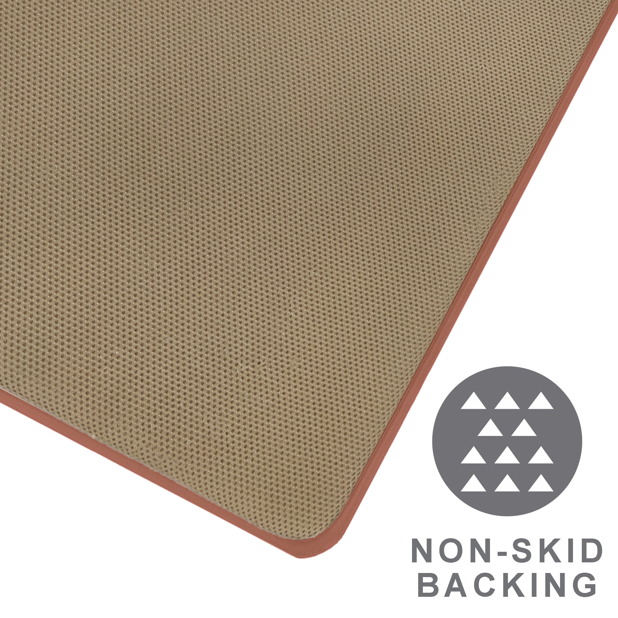Better Homes & Gardens Signature Soft Cotton Memory Foam Bath Rug, Old Rose, 20" x 34"