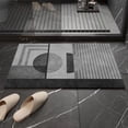 thumbnail image 4 of Zxsyw Diatomite Quick-Drying Bath Mat, Water-Absorbent Non-Slip Rug for Bathroom, Super Absorbent Floor Mats for Sink and Toilet, Fast Drying Doorway Mats, 4 of 5