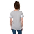 thumbnail image 6 of Disney Mickey Mouse Retro Varsity Stripe Tee - Women's Classic Graphic T-Shirt, 6 of 6