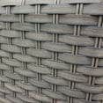 thumbnail image 5 of Oasis 60 Inch Outdoor Patio Dining Table with 6 Armless Chairs-Color:Aruba, 5 of 5