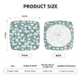 thumbnail image 6 of Uemuo Floral Pattern Waterproof Square Couch Cushion Covers, Magic Sofa Covers Washable, Stretch Sofa Seat Cushion Slipcovers, 6 of 9