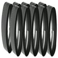 thumbnail image 3 of Raqueta de bádminton Overgrip Perforado Adhesividad Caña de pescar antideslizante Banda para el sudor Agarre Tapblack, 3 of 12