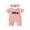 Pink, variant on BemeyourBBs Newborn Baby Girl 4th of July Outfit Baby Girls Fourth of July Outfit Patriot Independent Day Clothes Summer Ribbed Romper USA Letter Embroidery Flag Print Short Sleeve Bodysuit Jumpsuit