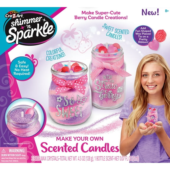 Cra-Z-Art Shimmer ’n Sparkle Make Your Own Scented Candles