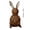 D 19.7 Inch, variant on 12 Inch Rattan Bunny with Bow Easter Decor, Woven Table Rabbit Statue Figurine for Home, Farmhouse Table & Kitchen Spring Decoration