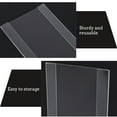 thumbnail image 3 of Raindrops 5 Pcs Support de Billets de Restaurant Présentoir de Prix Acrylique Transparent pour Magasins, 3 of 8