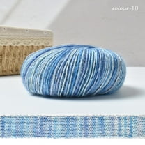 Zhuge Cotton Yarn, Multicolor Yarn for Knitting, Crocheting, and Crafts,50g,J