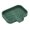 Green, variant on Silicone Soap Dish with Drain Spout, Self-Draining Sink Organizer Tray for Bathroom and Kitchen, Sponges, Dispensers and Soap Holder, Non-Slip and Dishwasher Safe