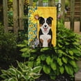 thumbnail image 2 of Summer Sunflowers Tricolor Border Collie Flag Garden Size, 2 of 5