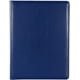 thumbnail image 1 of Portafolio de carpetas de cuero, soporte para bloc de notas legal, carpeta de cartera, portapapeles de cuero para conferencias de oficina de escuela de negocios (azul), 1 of 4